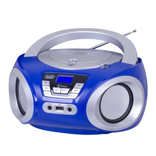 Sistema Estéreo Portátil Trevi CMP 544 BT Digital FM 4 W Azul