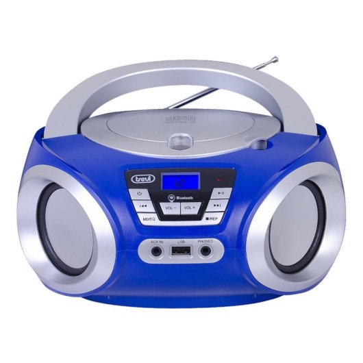 Sistema Estéreo Portátil Trevi CMP 544 BT Digital FM 4 W Azul