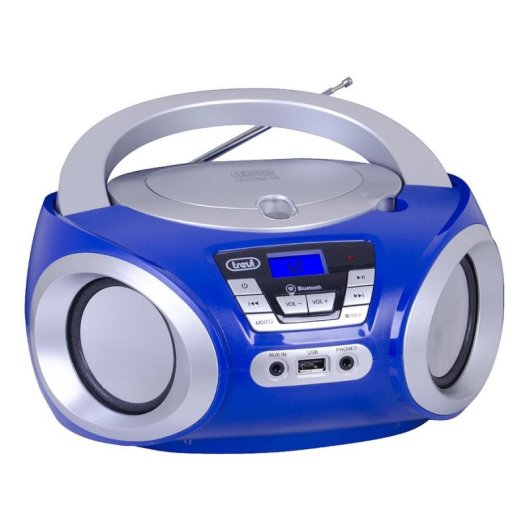 Sistema Estéreo Portátil Trevi CMP 544 BT Digital FM 4 W Azul