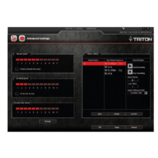 Ratón Atlantis Land P009-X905 USB 7000 DPI Noir RGB Gaming