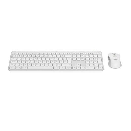Teclado Logitech Signature Slim Combo MK950 inalámbrico AZERTY con ratón óptico incluido