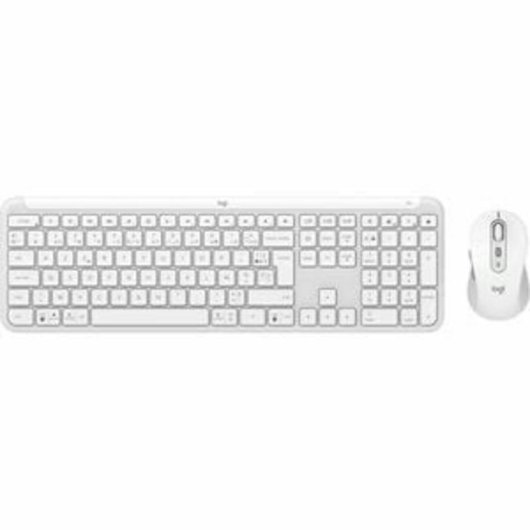 Teclado Logitech Signature Slim Combo MK950 inalámbrico AZERTY con ratón óptico incluido