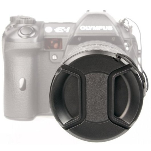 Tappi per Obiettivo Kaiser 6833 Nero 4,9 cm Fotocamera Digitale