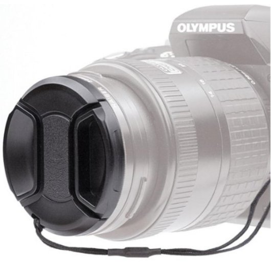 Tappi per Obiettivo Kaiser 6833 Nero 4,9 cm Fotocamera Digitale
