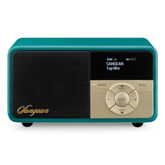 Radio Personnelle Sangean DDR-7X DAB+ FM Bluetooth 5.0 OLED Vert