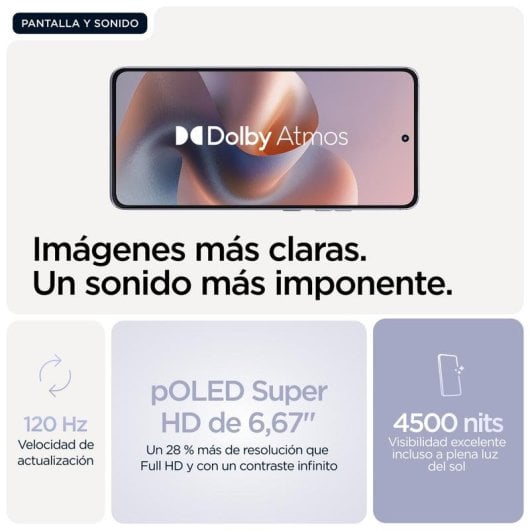 Motorola Moto G86 5G 8GB 6.67" 256GB Lilla Dual SIM