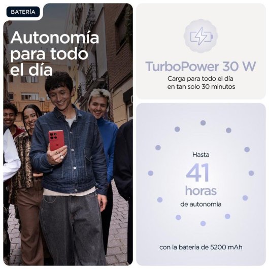 Motorola Moto G86 5G 8GB 6.67" 256GB Lilla Dual SIM