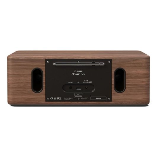 Radio Portative Pure Classic C-D6 DAB+ FM Bluetooth 5.3 Noir Noyer
