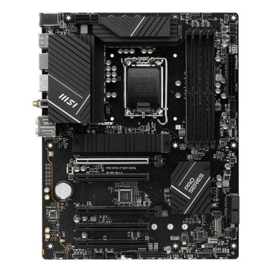 Placa Base MSI PRO B760-P Intel B760 LGA 1700 DDR4 ATX WiFi 6E 2.5GbE RAID