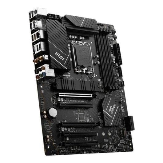 Placa Base MSI PRO B760-P Intel B760 LGA 1700 DDR4 ATX WiFi 6E 2.5GbE RAID