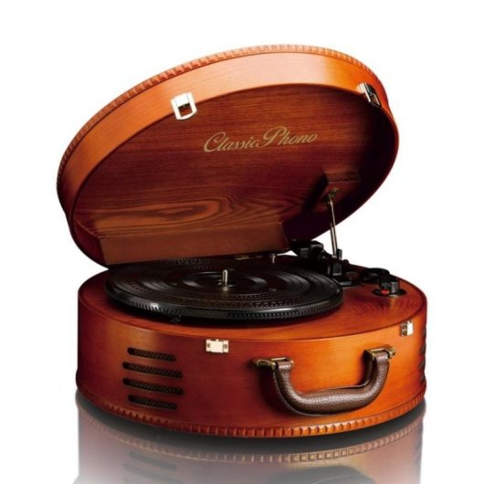 Tornamesa Lenco TT-34 Tocadiscos Automático Madera 33/45/78 RPM USB
