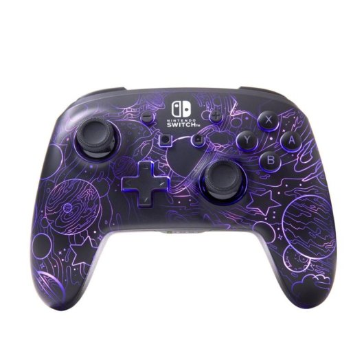 Comando PowerA NSGP0349-01 Sem Fios para Nintendo Switch, Multicolor