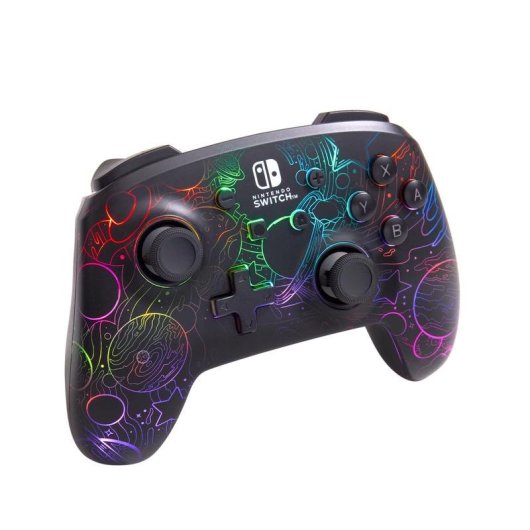 Comando PowerA NSGP0349-01 Sem Fios para Nintendo Switch, Multicolor
