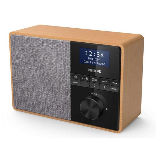 Radio Portátil Philips TAR5505/10 DAB+ FM Bluetooth 5W LCD Blanco