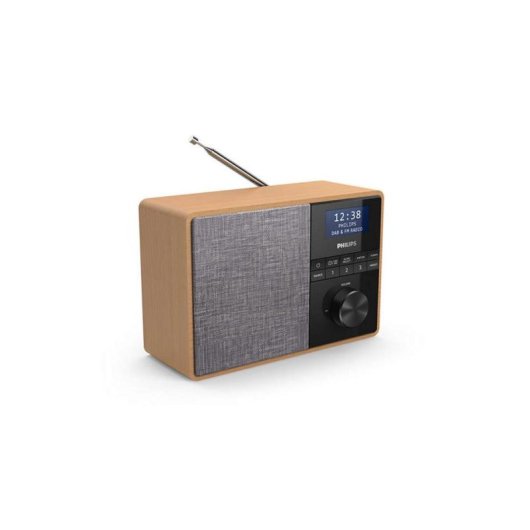 Radio Portátil Philips TAR5505/10 DAB+ FM Bluetooth 5W LCD Blanco