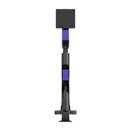 Kimex 015-5001 Suporte Monitor Mesa 24 a 57" VESA 75x75 a 200x200 Máx 30Kg USB-A USB-C