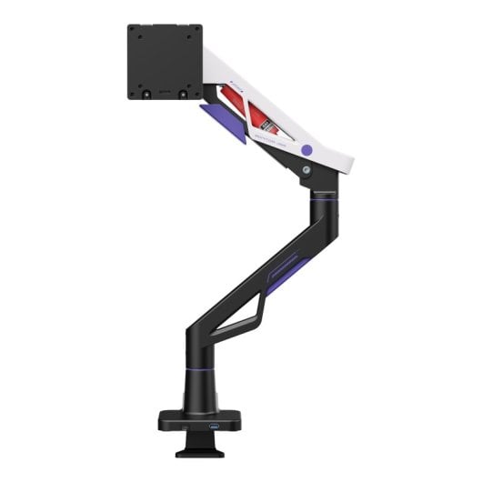 Kimex 015-5001 Suporte Monitor Mesa 24 a 57" VESA 75x75 a 200x200 Máx 30Kg USB-A USB-C