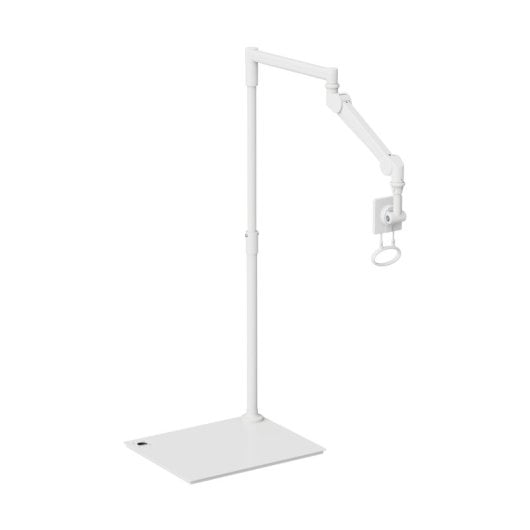 Kimex 016-1605 Suporte Monitor Médico de Chão Articulado 17 a 32" VESA Máx 4kg Base Larga
