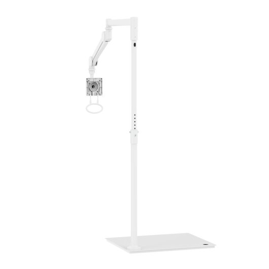 Kimex 016-1605 Suporte Monitor Médico de Chão Articulado 17 a 32" VESA Máx 4kg Base Larga