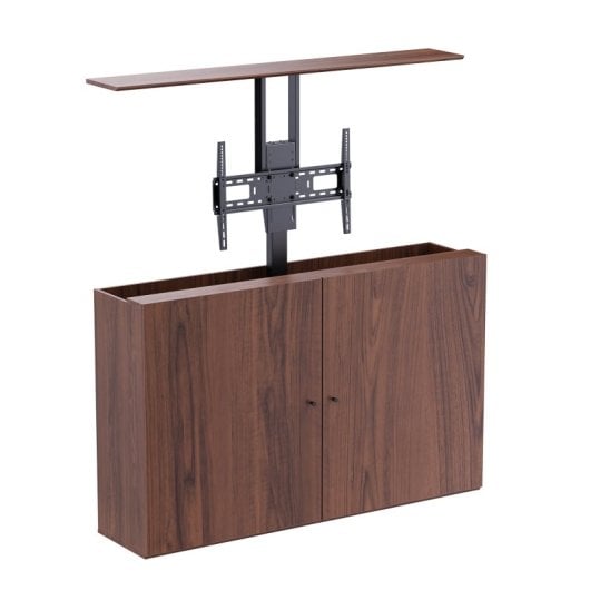 Kimex Mueble Para Tv Con Soporte Motorizado 37"-65"