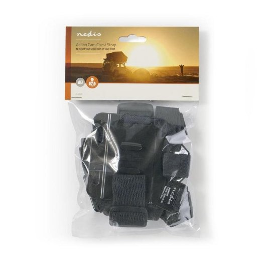 Arnés de pecho pour caméra Nedis ACMK05 Noir