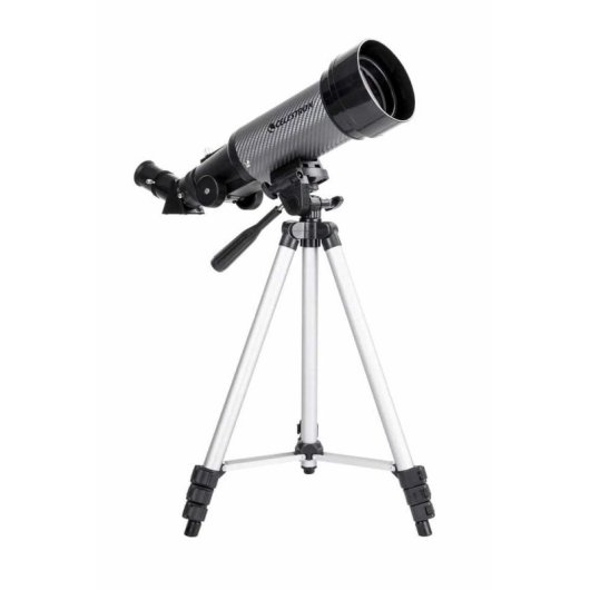 Refraktor Teleskop Celestron Travelscope 70 DX Schwarz Grau Aluminium