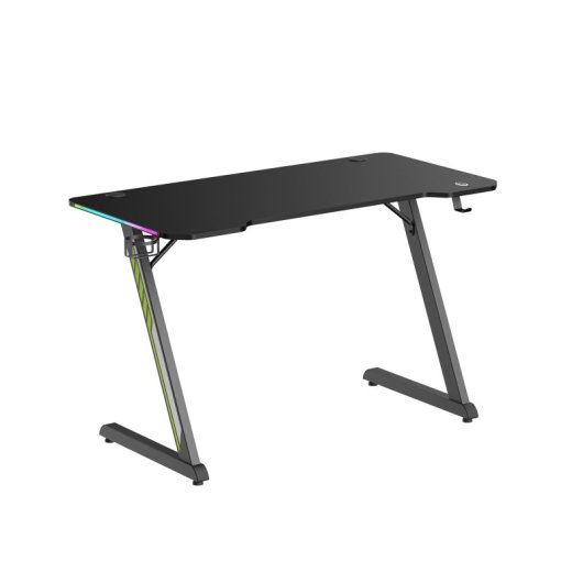 Kimex Escritorio Gaming Con Iluminación Rgb, Negro