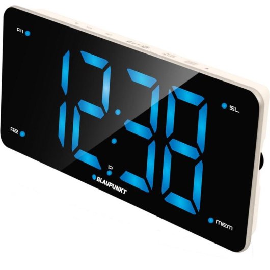 Reloj Despertador Digital Blaupunkt CR15WH LCD 3" FM PLL