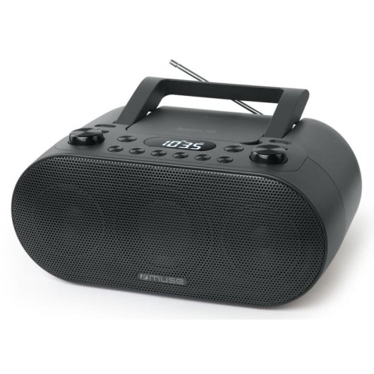 Sistema estéreo portátil Muse M-35 BT Bluetooth 5.3 Negro