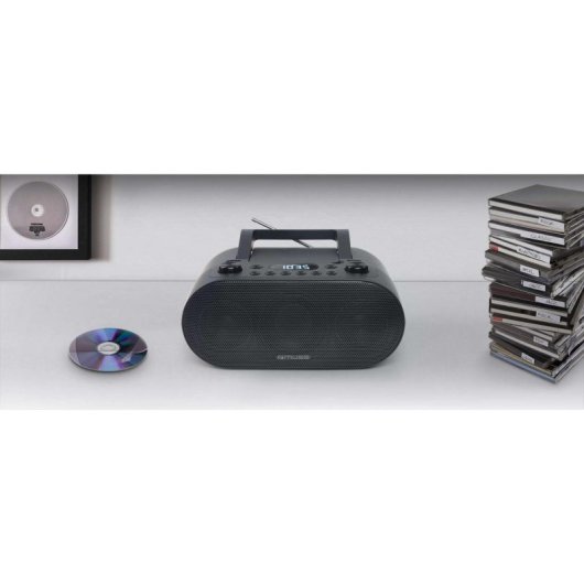 Sistema estéreo portátil Muse M-35 BT Bluetooth 5.3 Negro