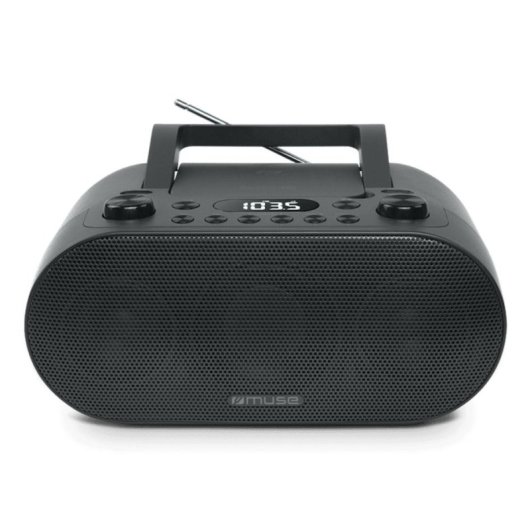 Sistema estéreo portátil Muse M-35 BT Bluetooth 5.3 Negro