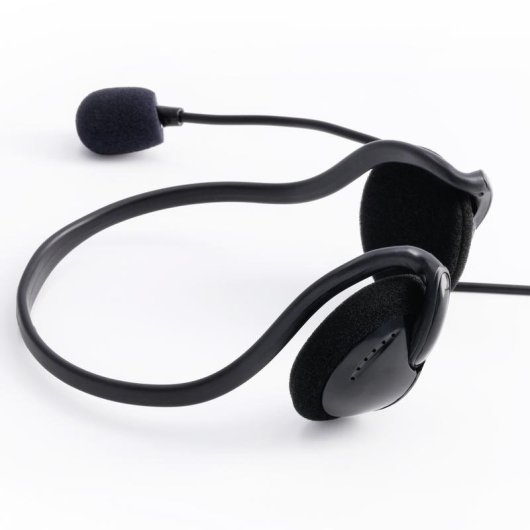 Auriculares Hama 00139920 con cable, conexión 3,5 mm, para oficina y call center, negros