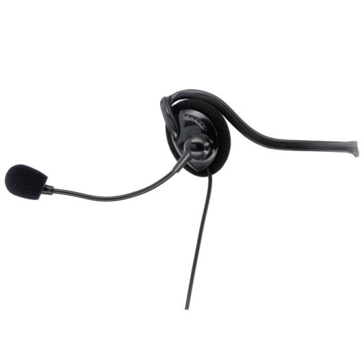Auriculares Hama 00139920 con cable, conexión 3,5 mm, para oficina y call center, negros