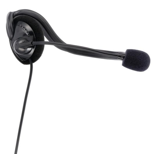 Auriculares Hama 00139920 con cable, conexión 3,5 mm, para oficina y call center, negros
