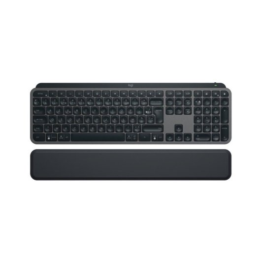 Teclado Logitech Master MX Keys S sem fios Bluetooth AZERTY retroiluminado LED