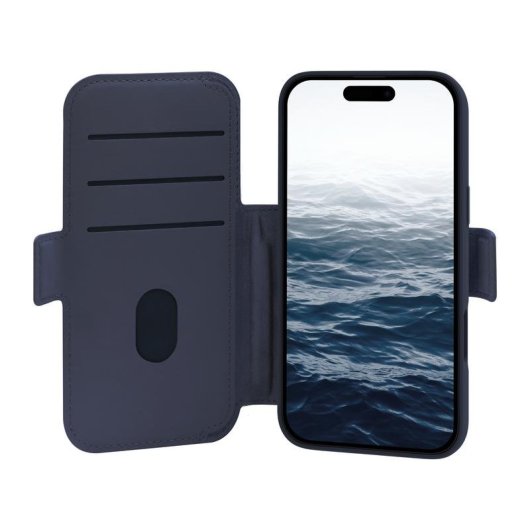 Funda para móvil dbramante1928 Lynge MS ICON Folio Azul Magnético para iPhone 17 Pro Max