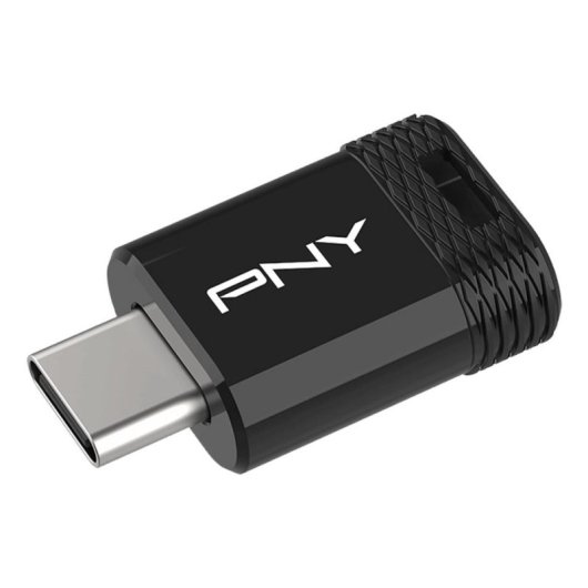 Unidad flash USB PNY Elite-X 256 GB USB Tipo C 3.2 Gen 1 200 MB/s negra