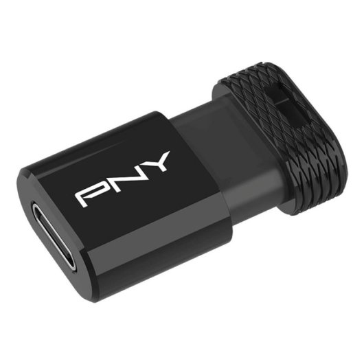 Unidad flash USB PNY Elite-X 256 GB USB Tipo C 3.2 Gen 1 200 MB/s negra
