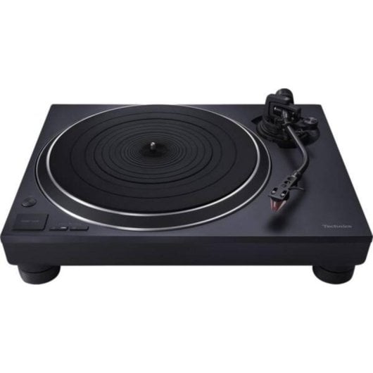 Plattenspieler Technics SL-1500C Direktantrieb Manuel Schwarz Aluminium