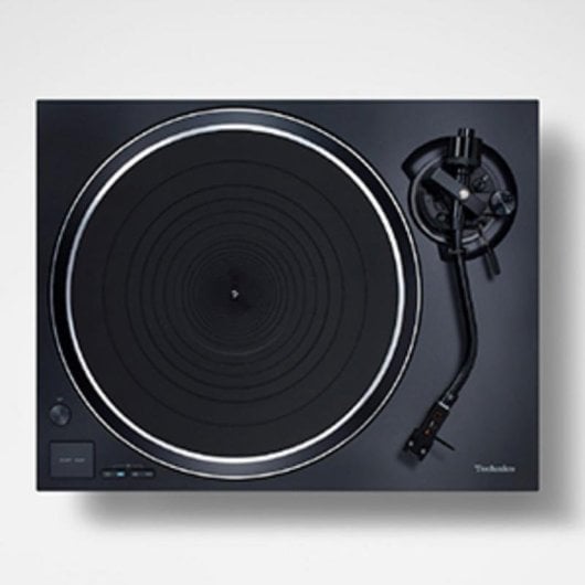 Plattenspieler Technics SL-1500C Direktantrieb Manuel Schwarz Aluminium