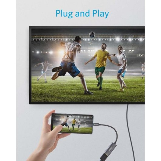 Adaptador gráfico USB Anker A83120A1 HDMI 3.2 Gen 1