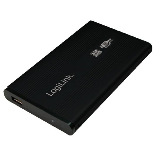 Caja PC LogiLink UA0106 2.5" Aluminio Negro Hot-swap USB 3.2 Gen 1