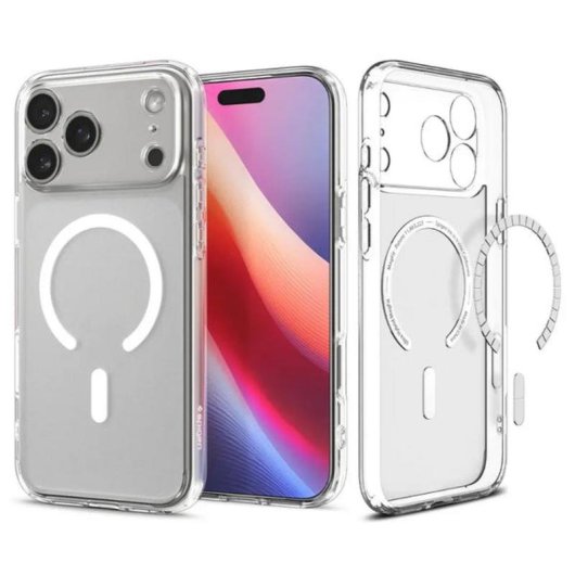 Funda para móvil Spigen ACS10286 Cover Policarbonato TPU Blanco para iPhone 17 Pro Max