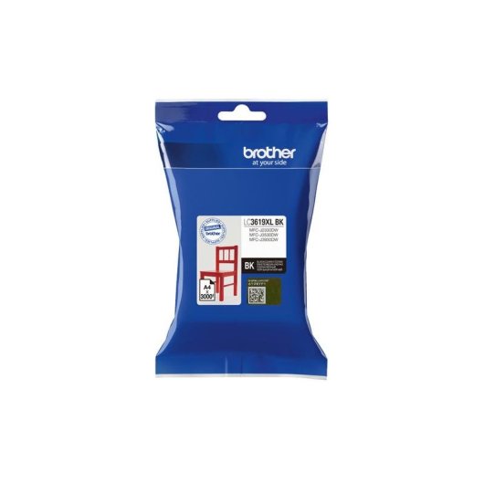 Cartuccia per Cartuccia Brother LC-3619XLBK Nero Originale 3000 pagine