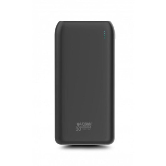 Batería Externa Urban Factory UPB35UF 30000 mAh Polímero de Litio Negro