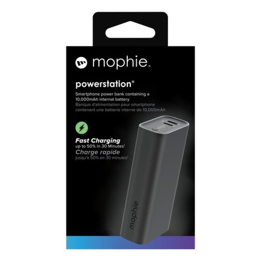 Batería externa Mophie Powerstation 10000 mAh Negro