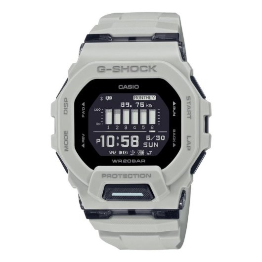 Casio G-Shock GBD-200UU-9 Resina Blanco 45,9mm Unisex Resistente Agua 20ATM