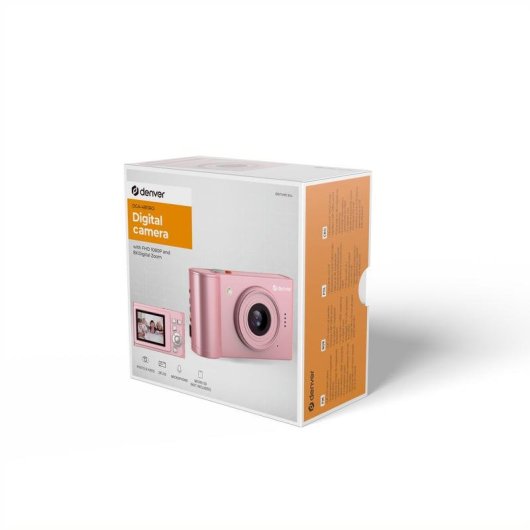 Câmara Compacta Denver DCA-4811RO 48MP Zoom 8x USB-C Rosa