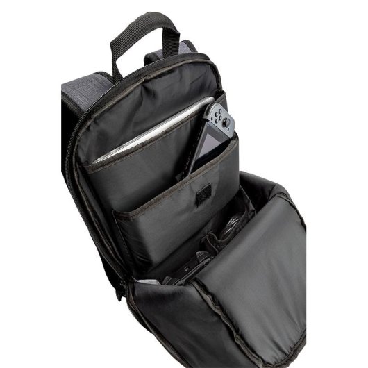 Mochila PDP 500-118-EU para portátil 15" Negro/Gris
