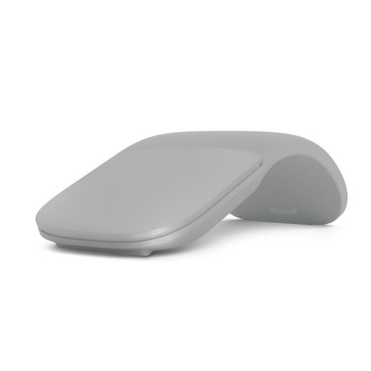 Ratón Microsoft Surface Arc Mouse Bluetooth 1000 DPI Gris Ambidiestro Touch